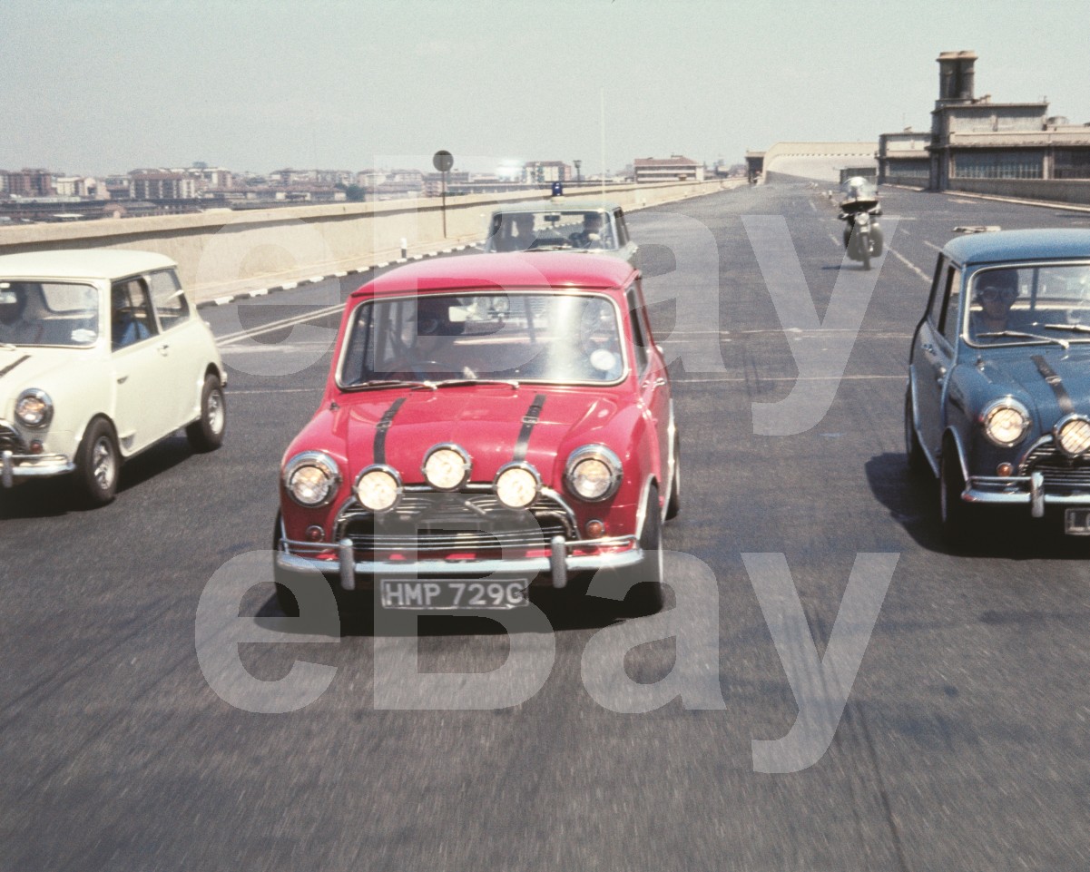 The Italian Job 1969 Car Chase Mini Scene 10x8 Photo 